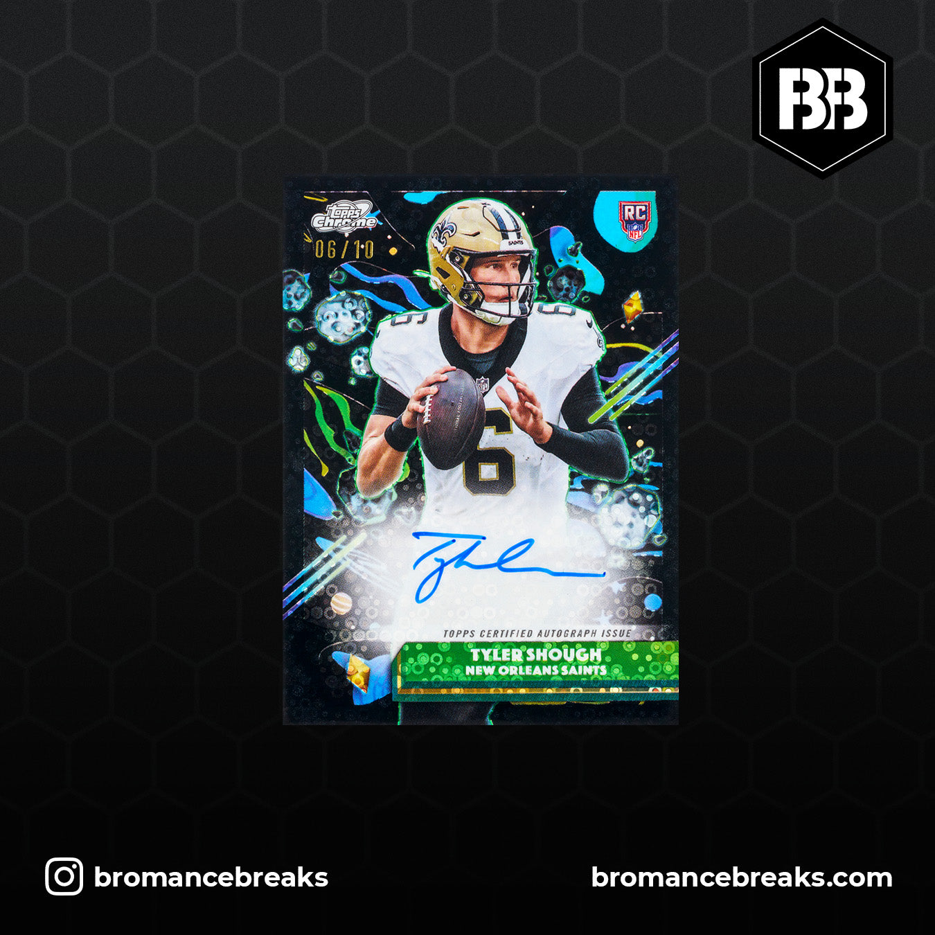 BB Break #186 / Topps Cosmic Chrome NFL FULL Case Hobby Box Break (8x Hobby) / RTB (Random Team Break)