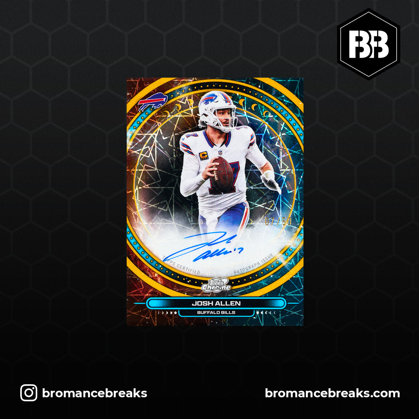 BB Break #180 / Topps Cosmic Chrome NFL 4x Hobby Box Break (4x Hobby) / P.Y.T (Pick Your Team)