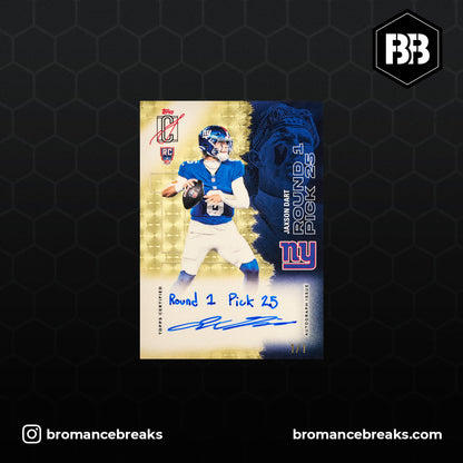 BB Break #160 / Topps Signature Class NFL FULL Case Hobby Box Break (12x Hobby) / RTB (Random Team Break)