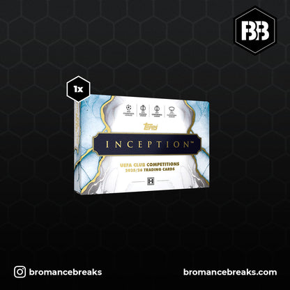 2025-26 UCC Inception Hobby Box Personal / Live Break