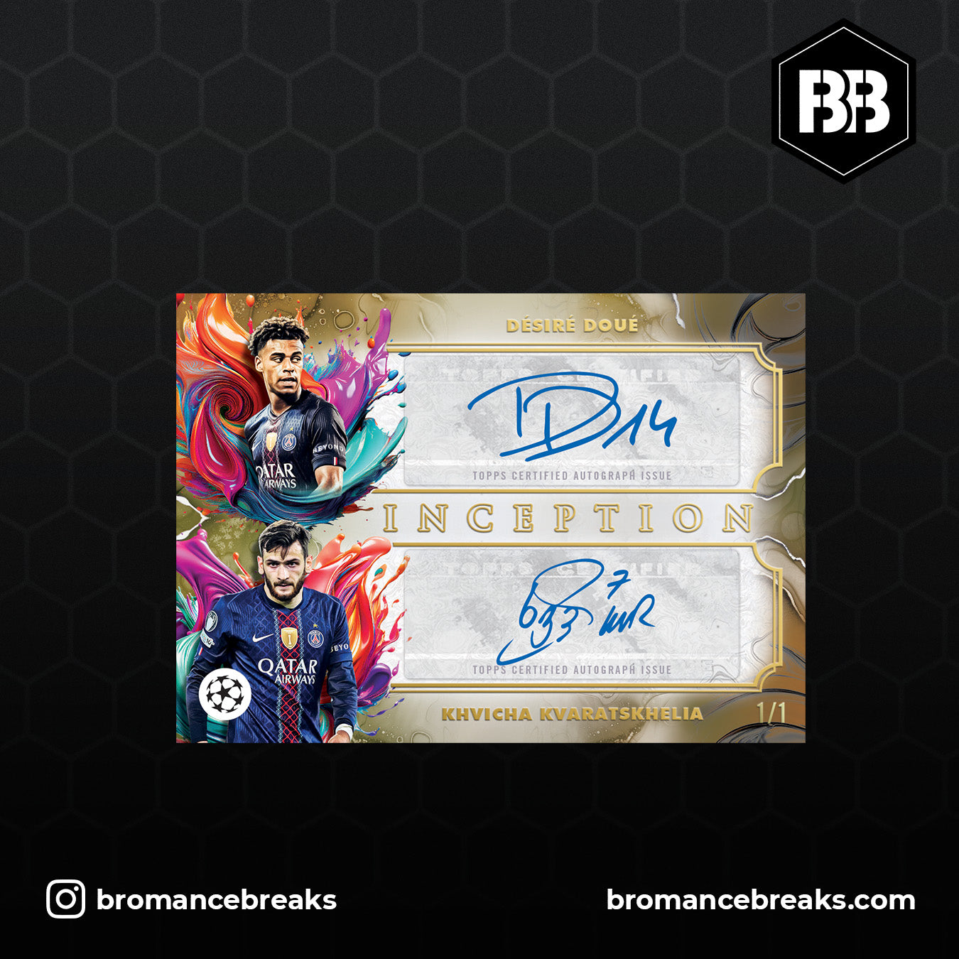 2025-26 UCC Inception Hobby Box Personal / Live Break