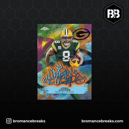 2025 NFL Topps Chrome Mega Box / SEALED NACH HAUSE