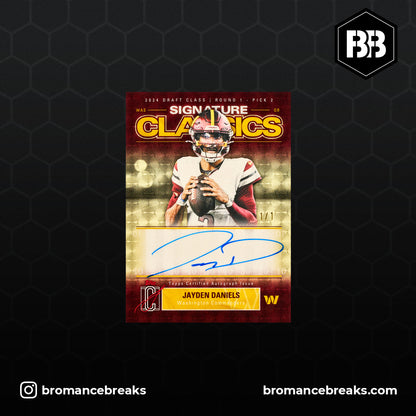 BB Break #160 / Topps Signature Class NFL FULL Case Hobby Box Break (12x Hobby) / RTB (Random Team Break)
