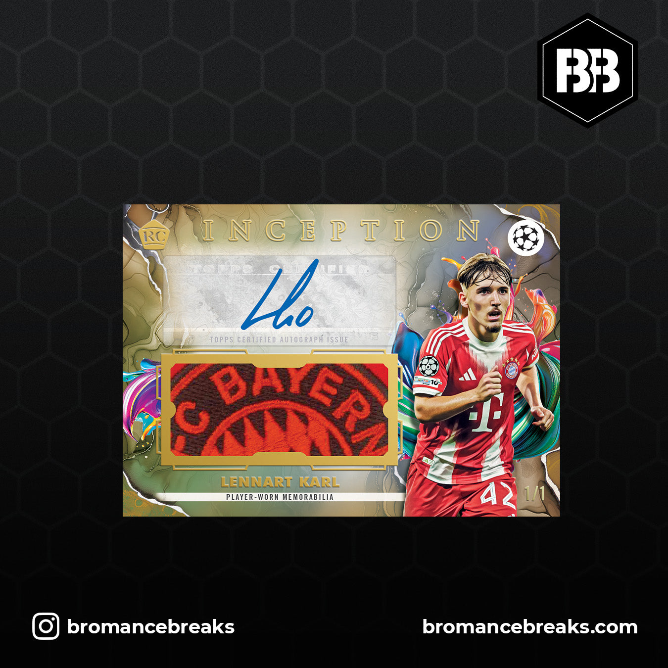 2025-26 UCC Inception Hobby Box Personal / Live Break